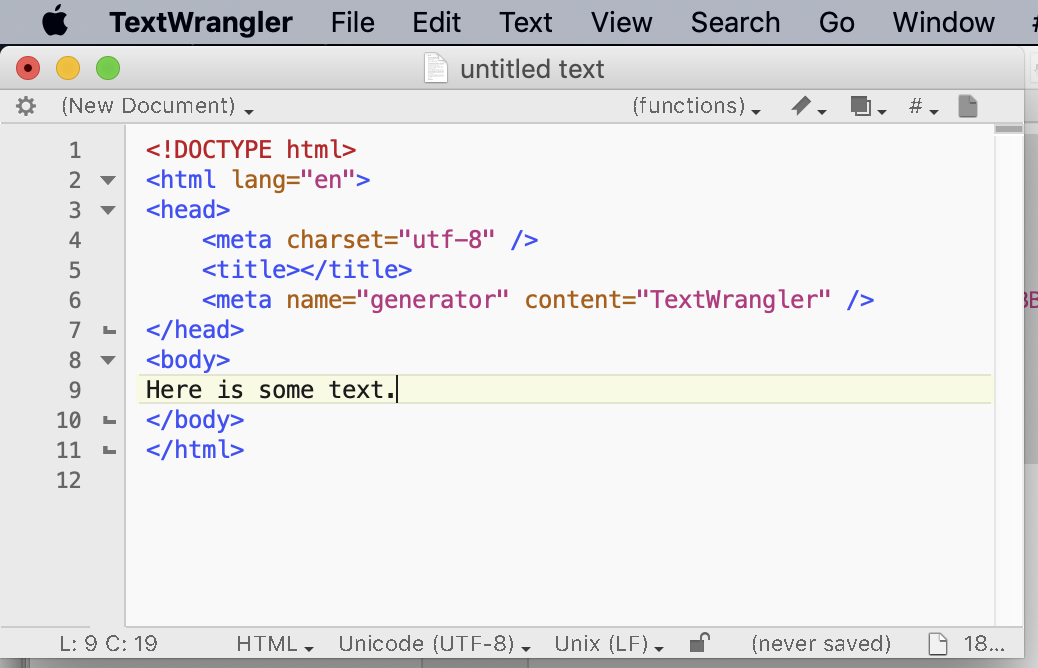 code text editor for mac