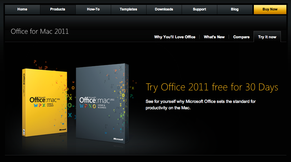 office for mac update